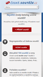 Mobile Screenshot of ceske-souteze.cz